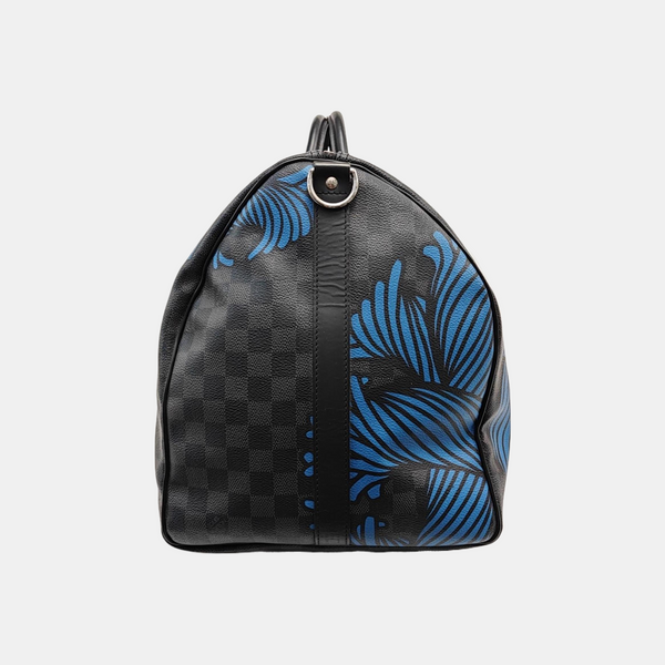 Damier Graphite Coated Canvas Top Handle Bag 55 Black