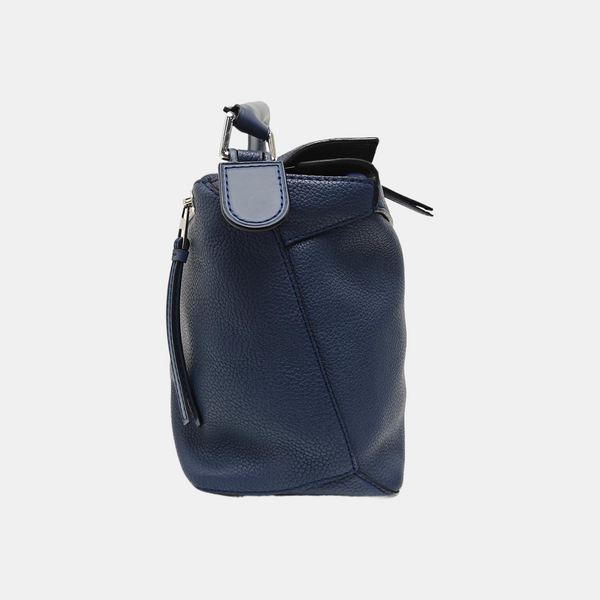 Puzzle Large Calfskin Blue