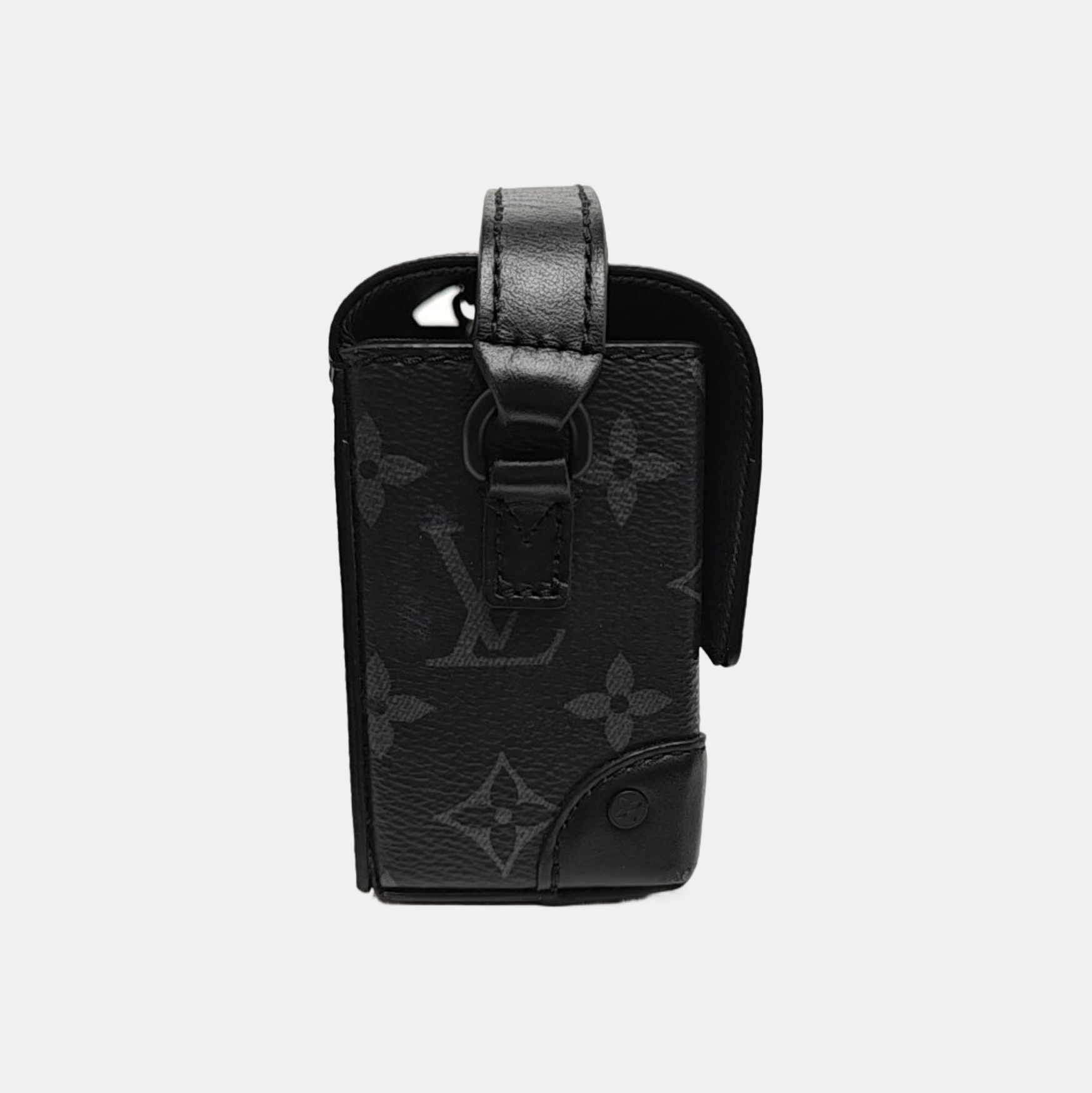 STEAMER Mini Monogram Coated Canvas Black
