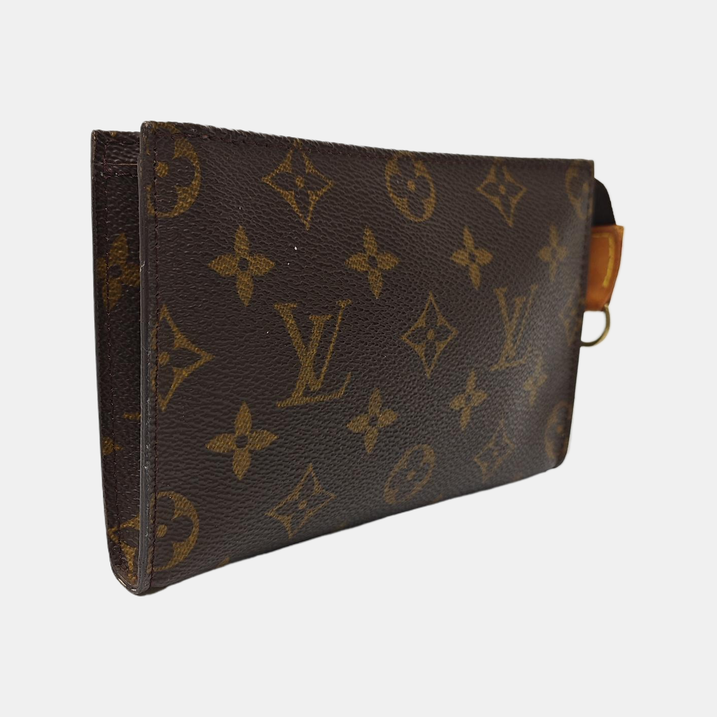 BUCKET Monogram Coated Canvas Brown