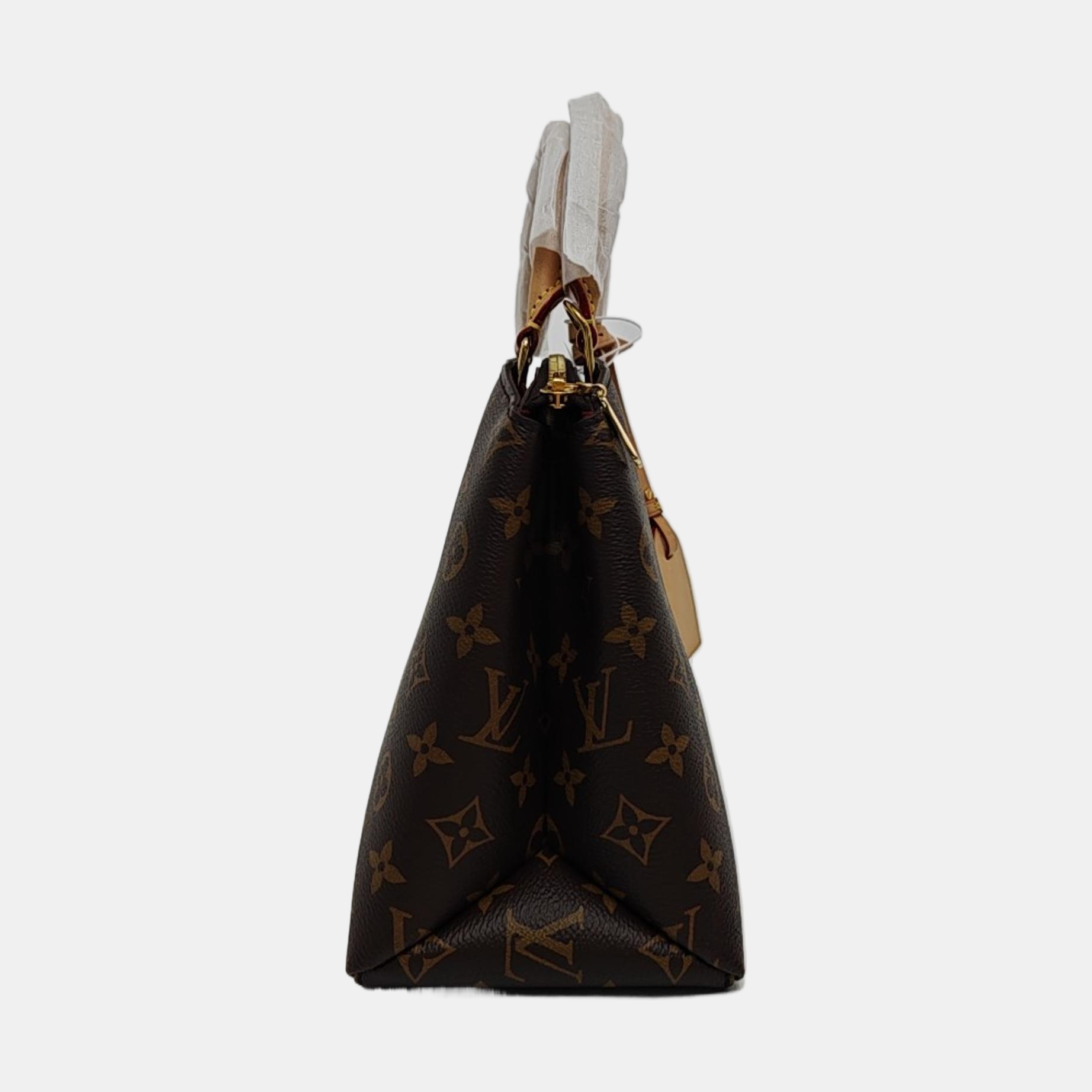 PALAIS PM Monogram Coated Canvas Brown
