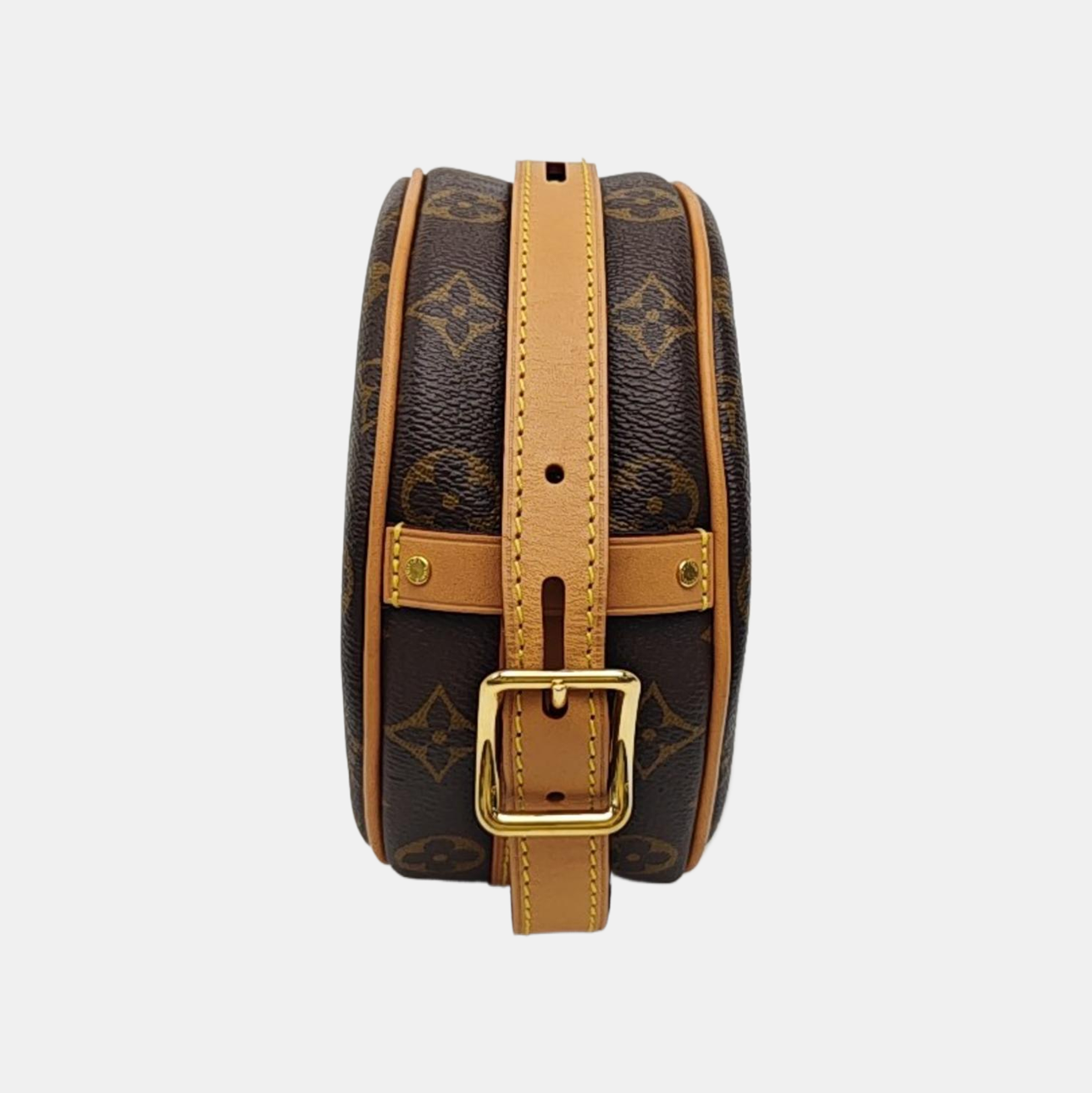 BOITE CHAPEAU PM Monogram Coated Canvas Brown