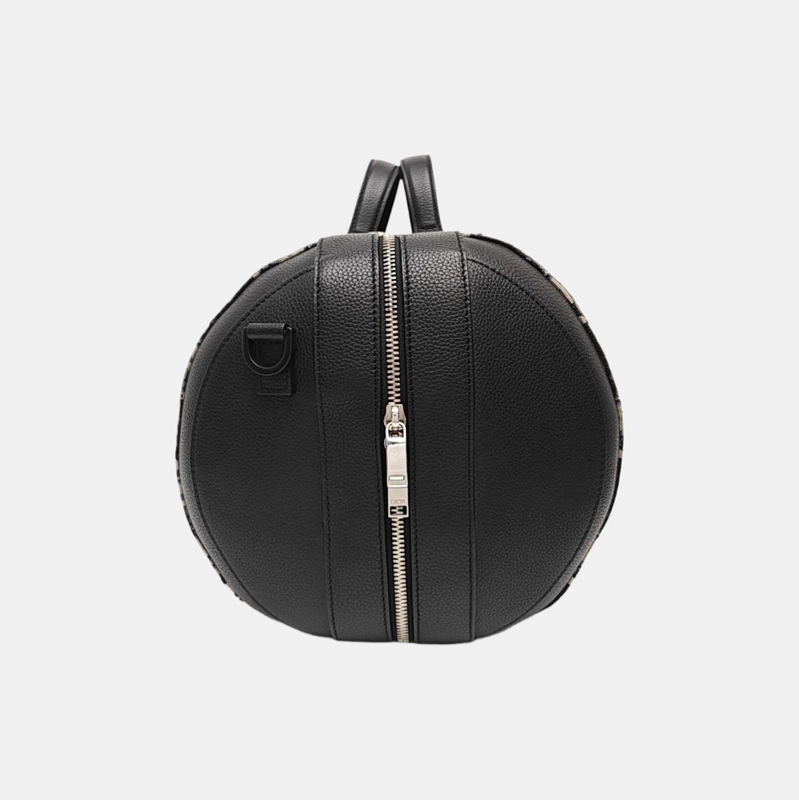 Oblique Canvas Shoulder Bag Blue