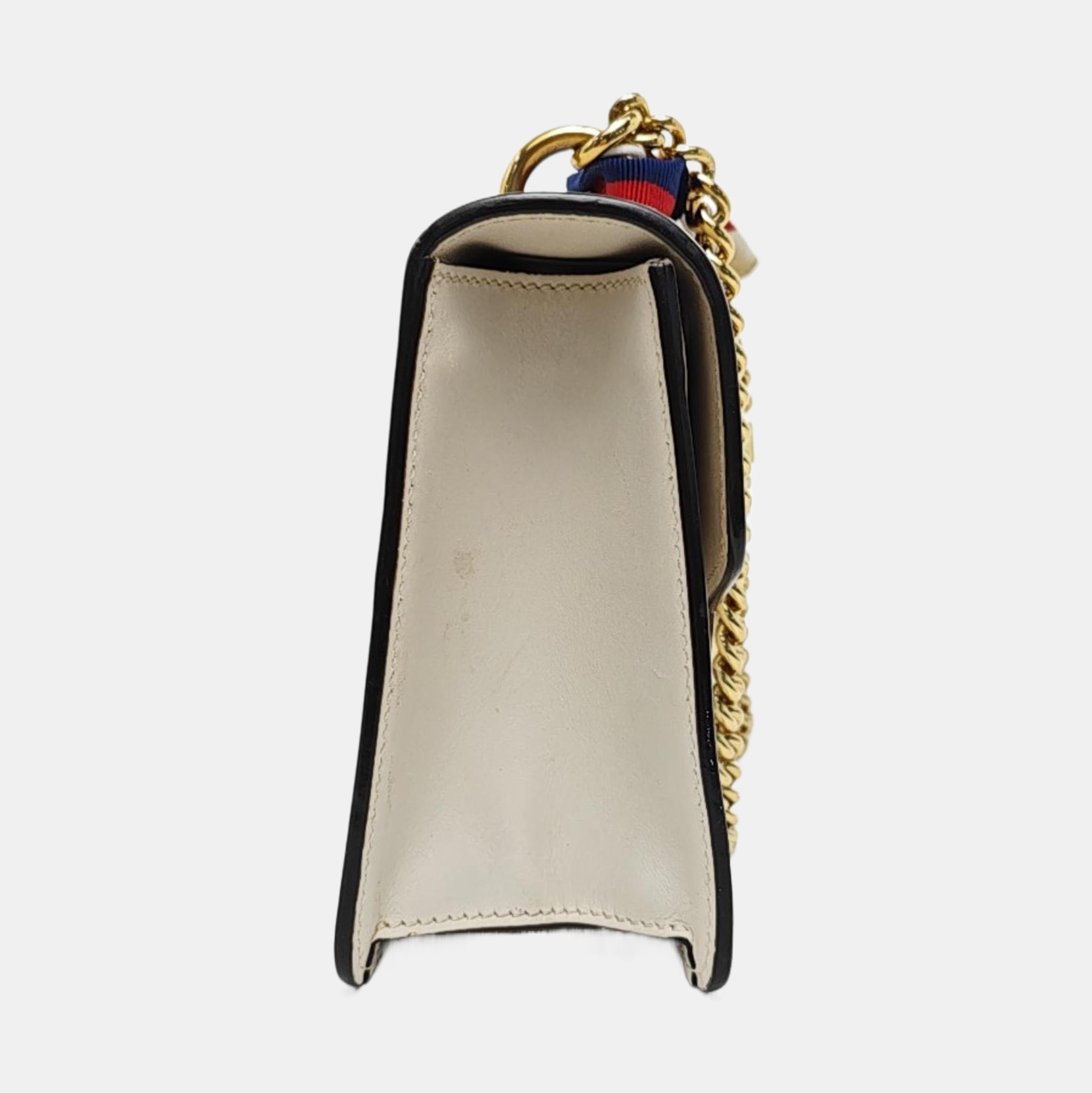 Authenticated pre-owned  Sylvie Mini Calfskin White - Shoulder Bag at Looply
