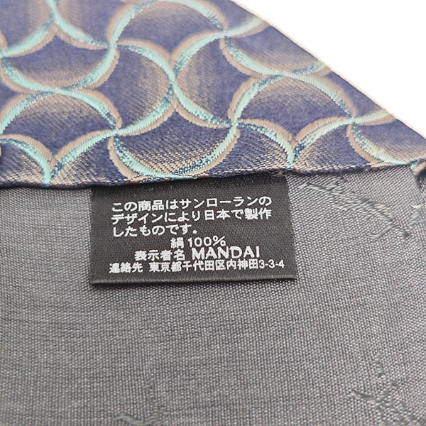 Mulberry Silk Tie Blue