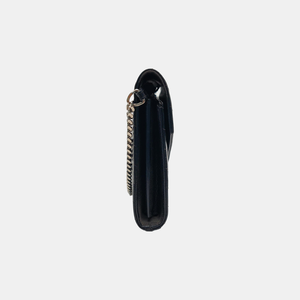 MONOGRAM Medium Chevron Calfskin Black