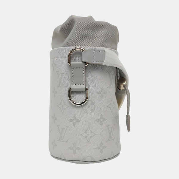CHALK Monogram Coated Canvas Gray