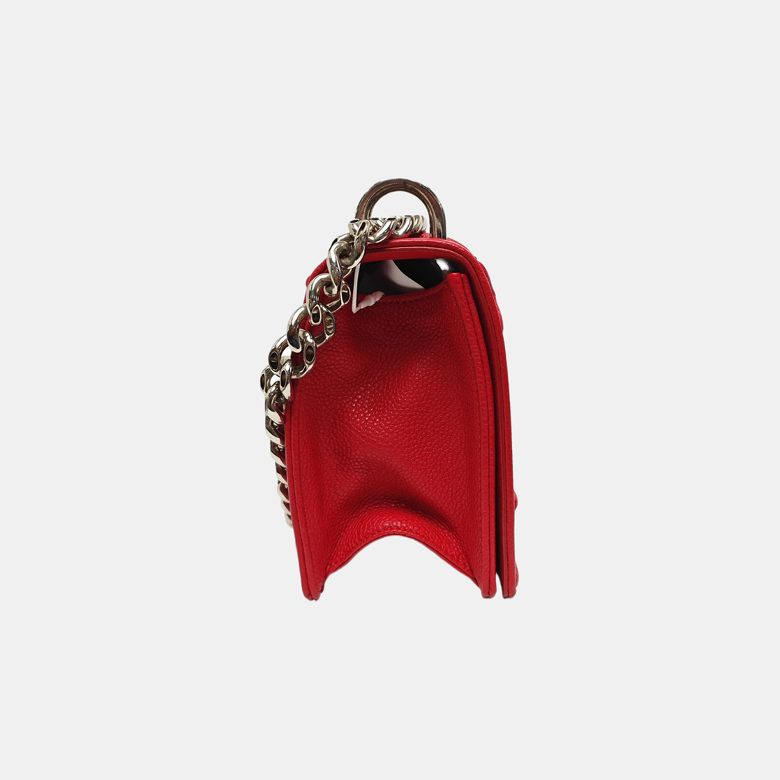 Diorama Small Cannage Calfskin Red