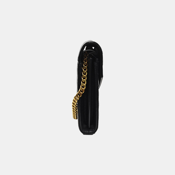 MONOGRAM Medium Chevron Calfskin Black