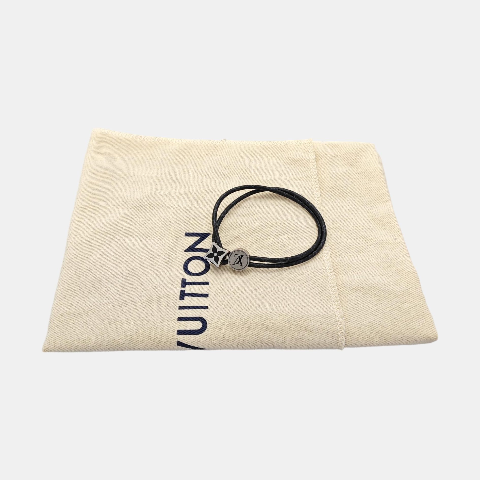 KEEP IT Coated Canvas Black Bangle
