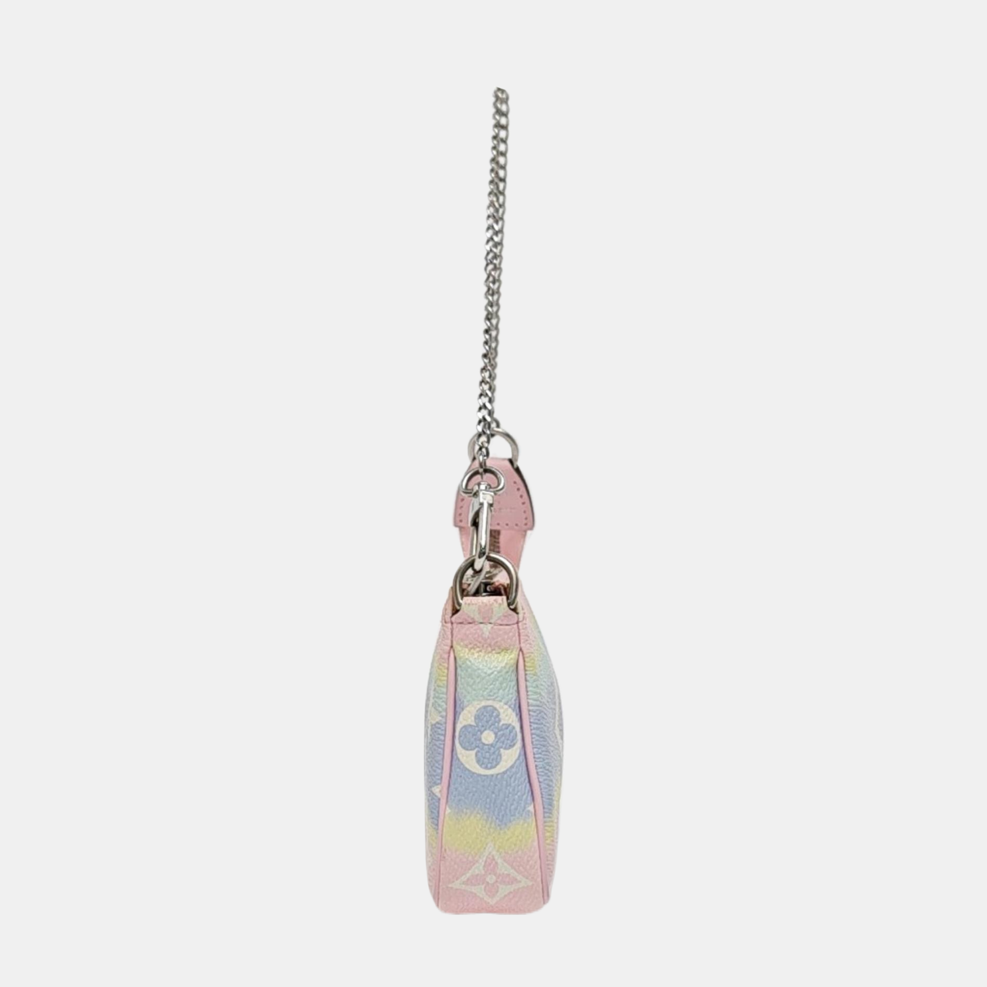 ACCESSOIRES Mini Monogram Coated Canvas Pink