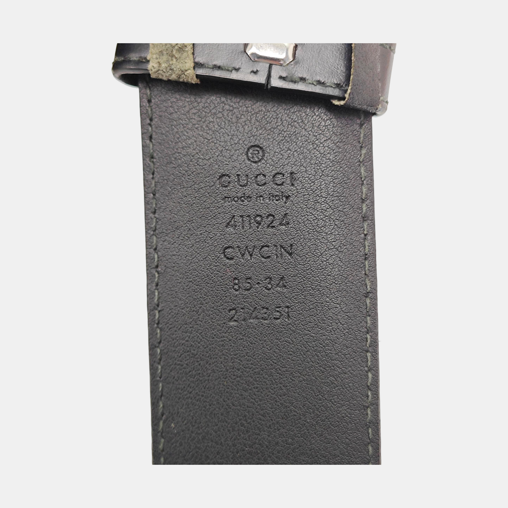 Leather Belt Black