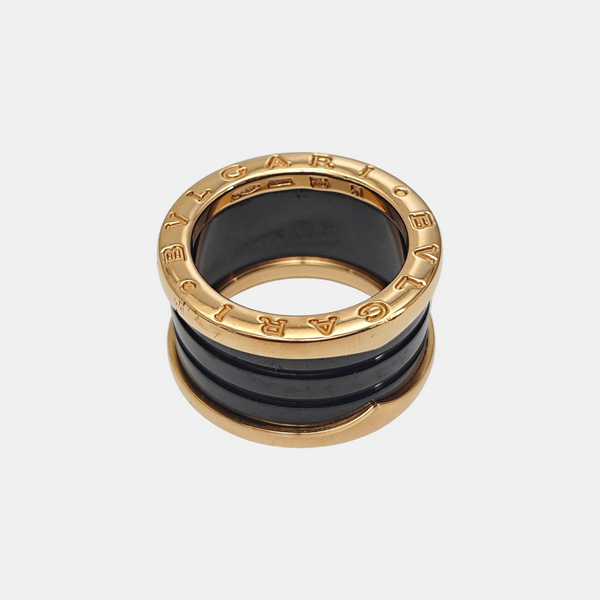 B.ZERO1 18k Rose Gold Ring EU 51