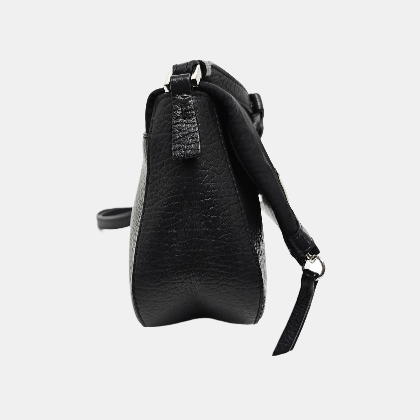 Nylon Shoulder Bag Black