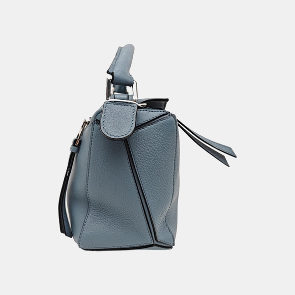 Puzzle Small Calfskin Blue
