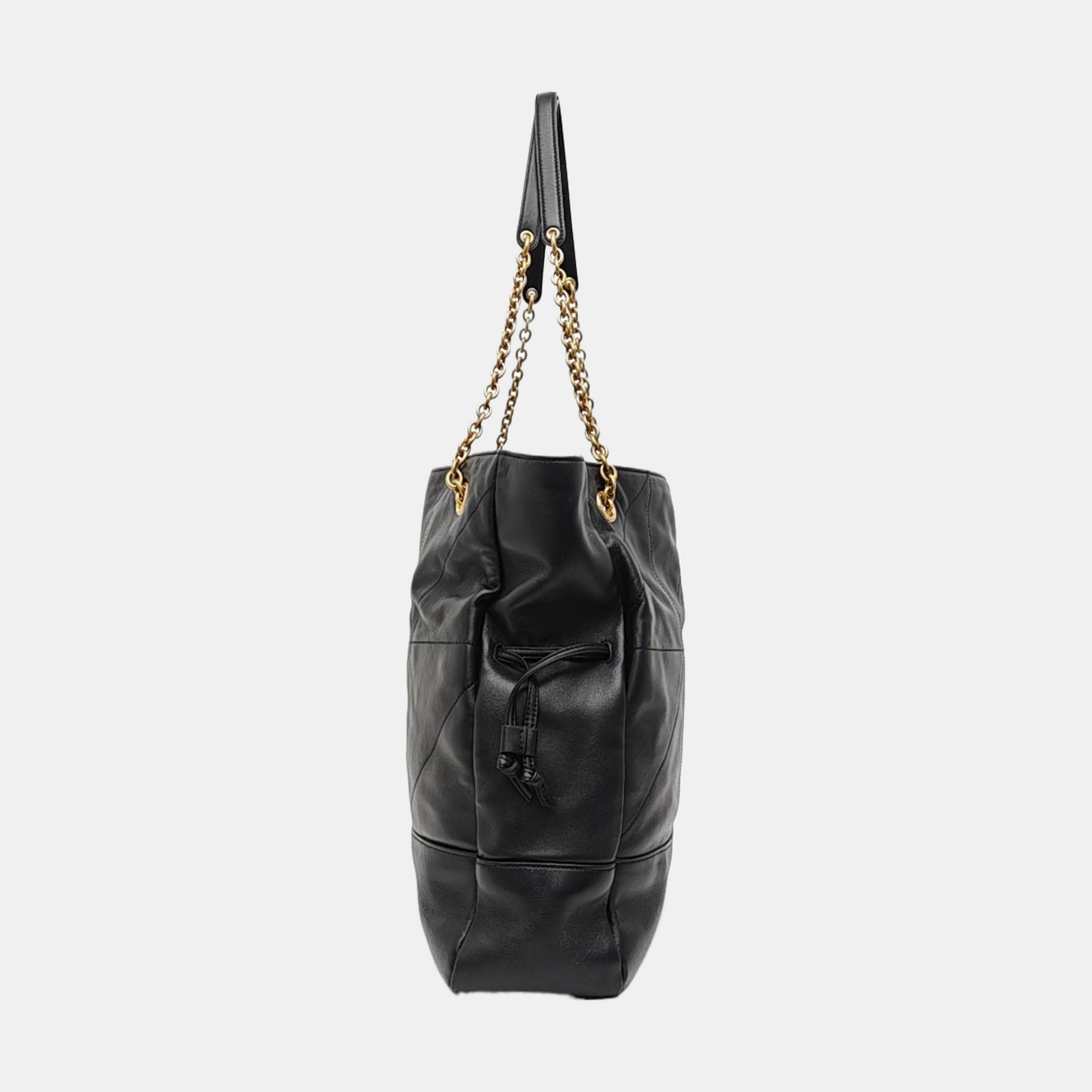 JAMIE SHOPPING Quilted Lambskin Black