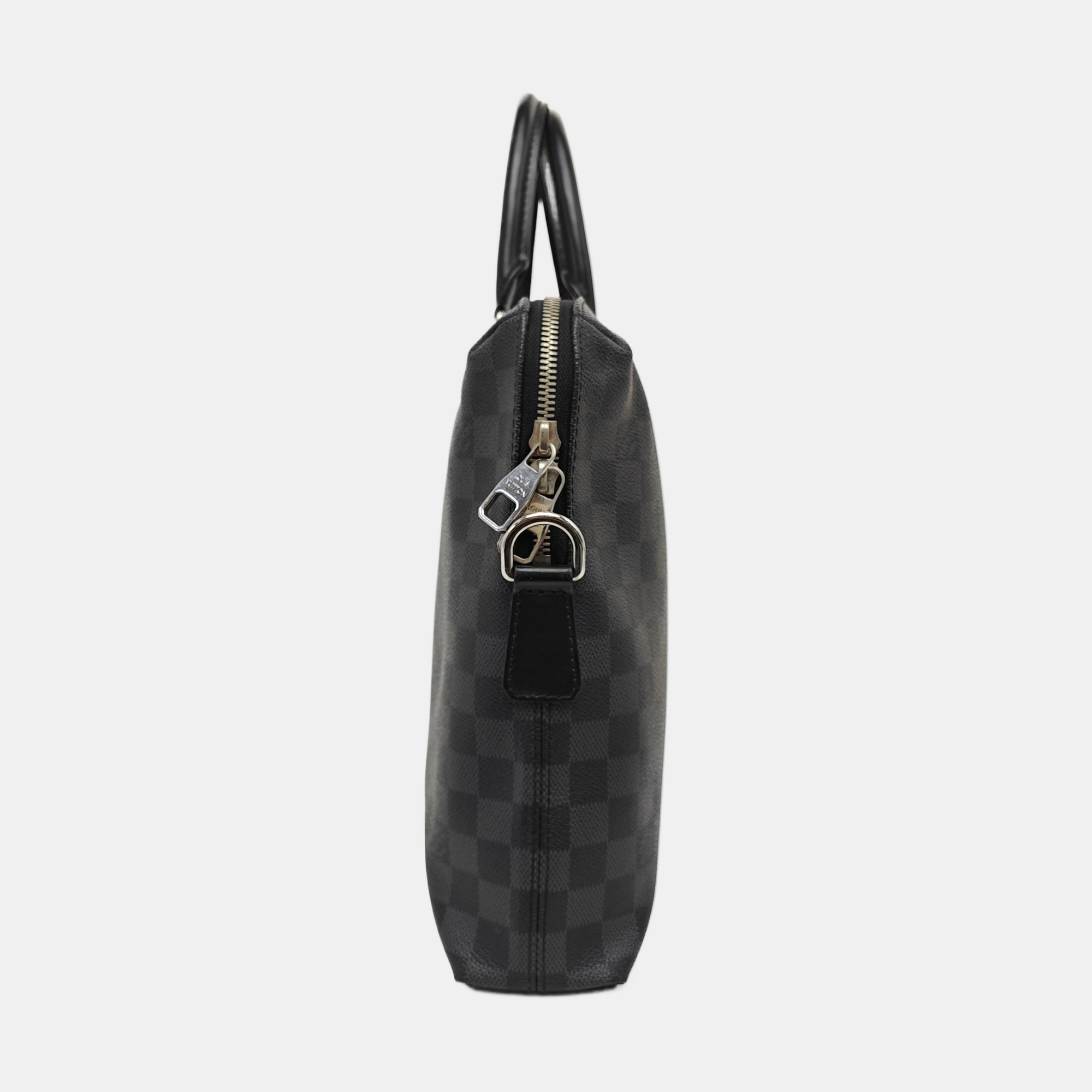 PORTE-DOCUMENTS Damier Graphite Coated Canvas Gray