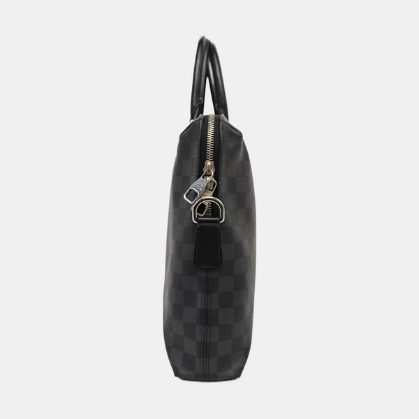 PORTE-DOCUMENTS Damier Graphite Coated Canvas Gray
