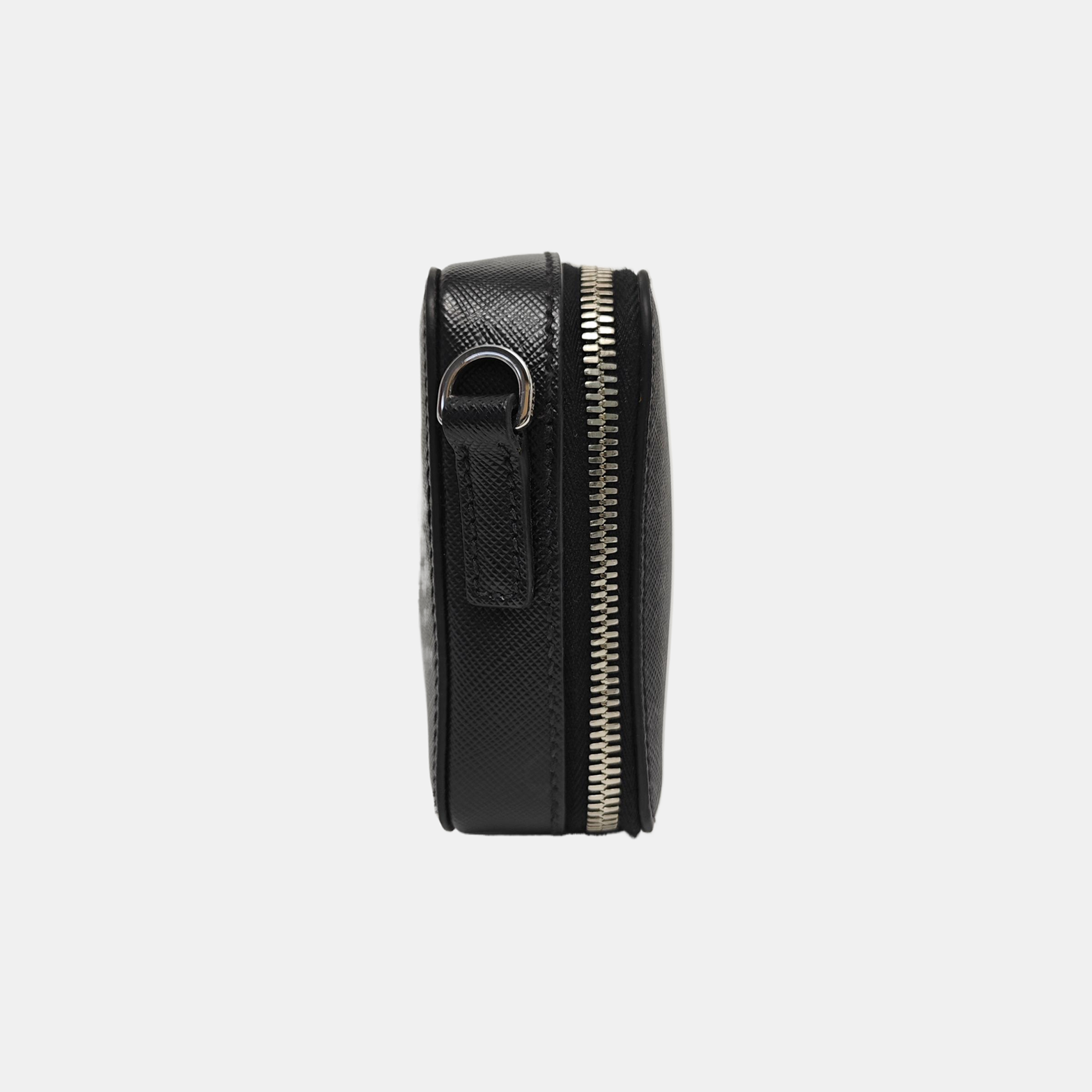 Leather Shoulder Bag Black