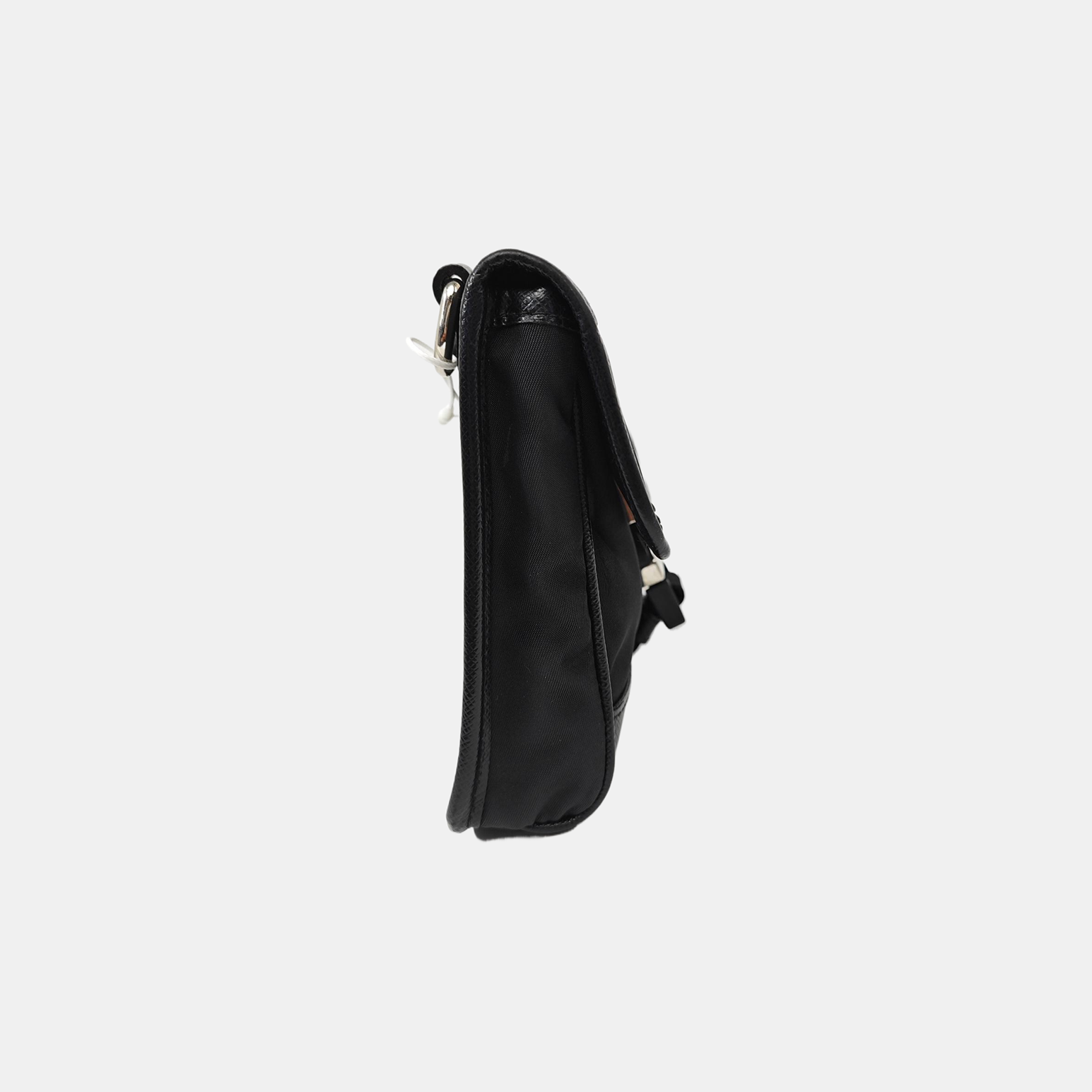 Fold Wallet Nylon Black