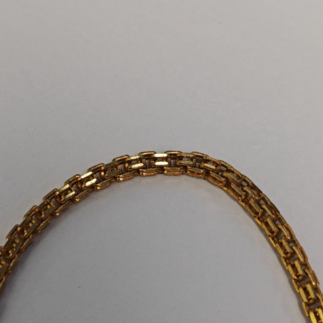G Link Metal Gold Bracelet