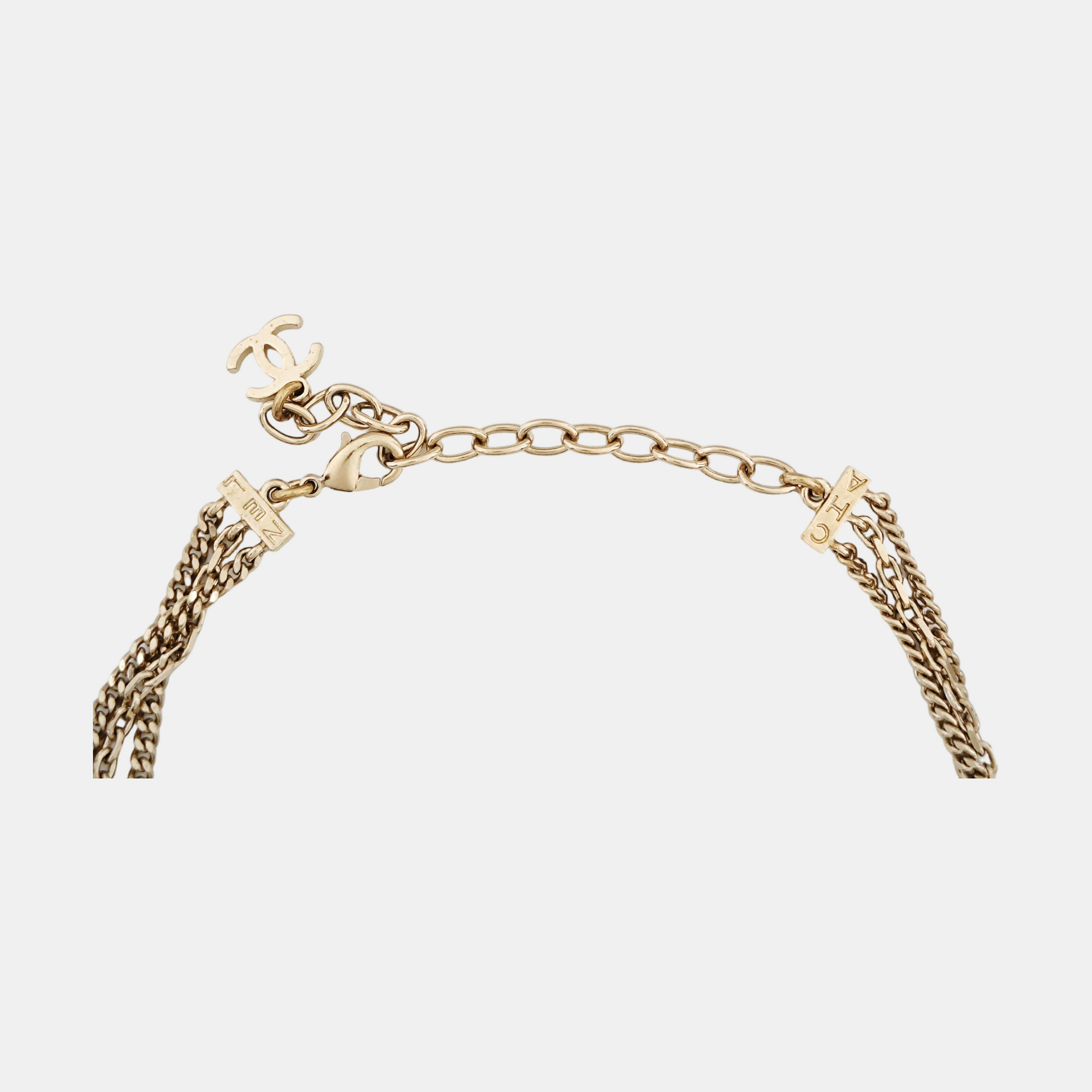 Brass Gold Necklace