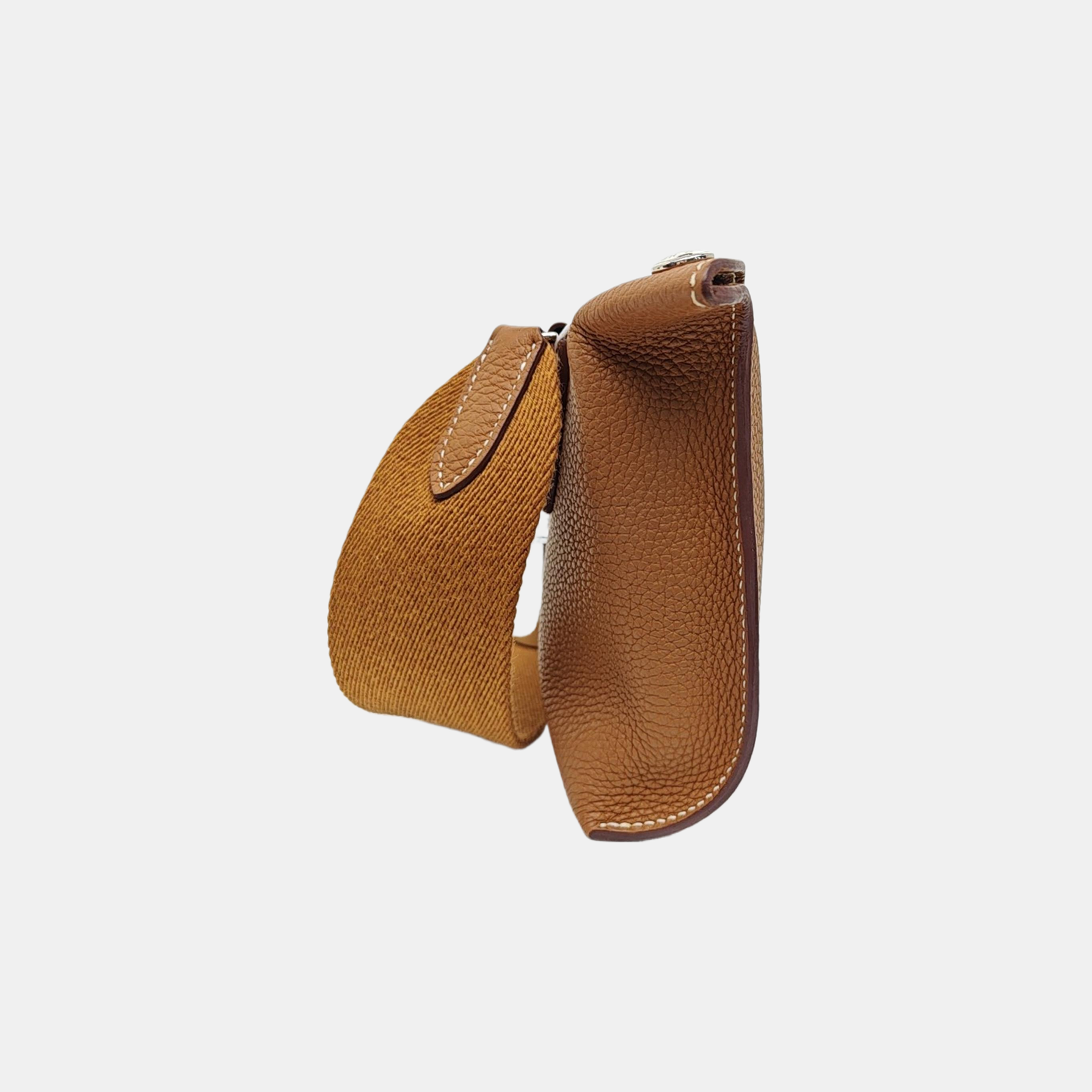 VIDEPOCHES Calfskin Brown