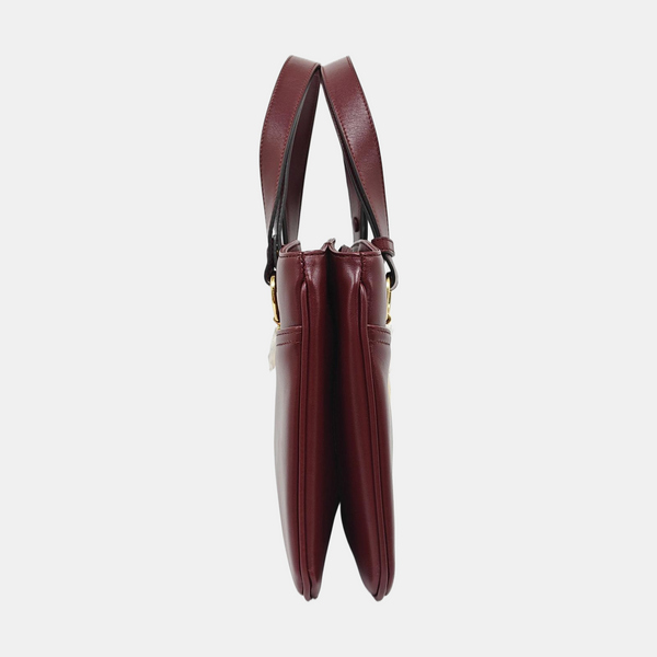 Arli Large Monogram Calfskin Red