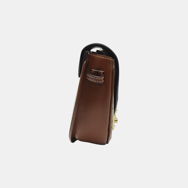 Padlock Small Monogram Coated Canvas Multicolor