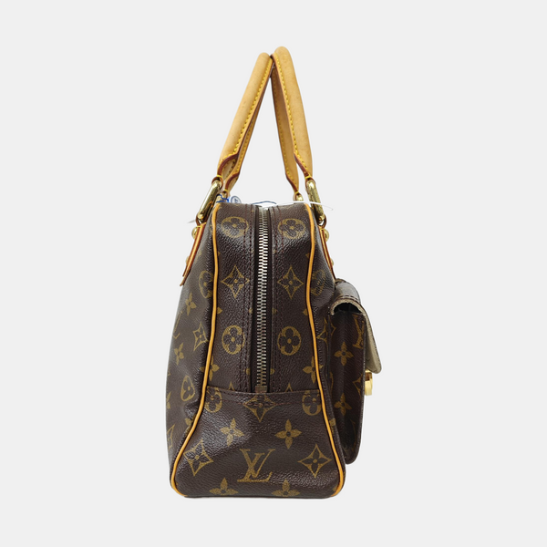 MANHATTAN PM Monogram Coated Canvas Brown