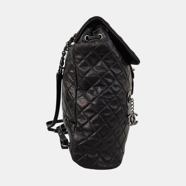 MOUNTAIN Quilted Calfskin Black
