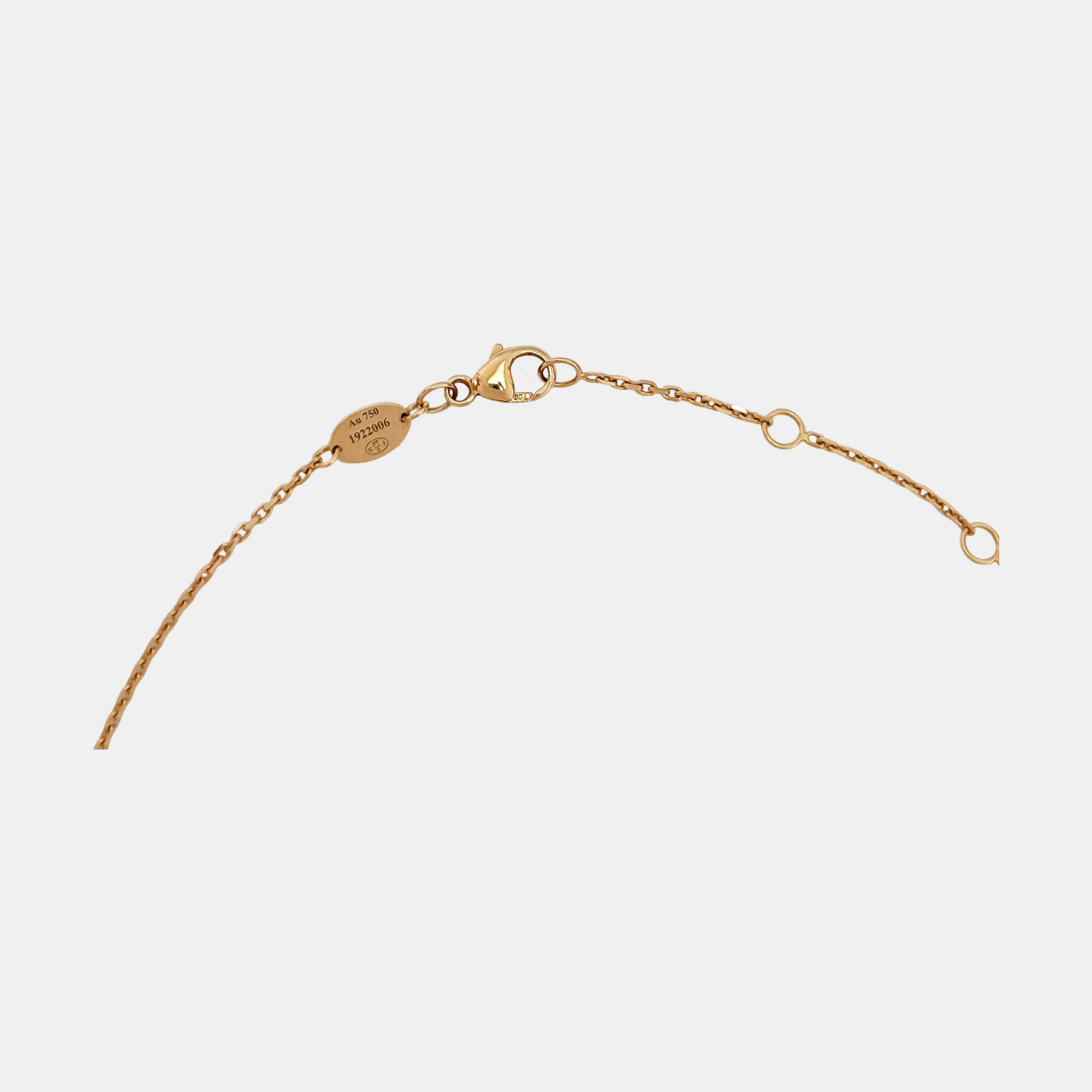 Jeux De Liens Harmony 18k Rose Gold Necklace