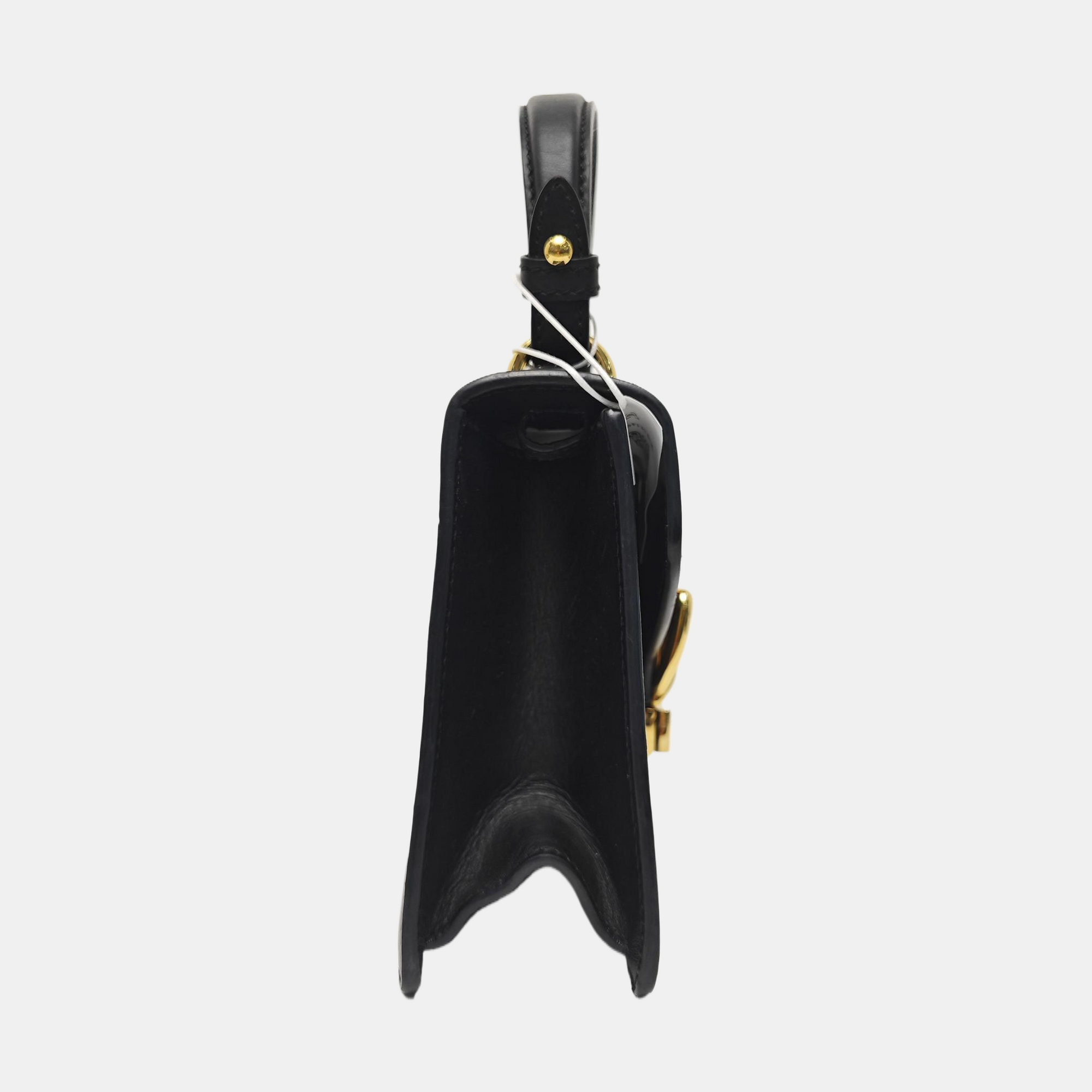 Sylvie Mini Calfskin Black