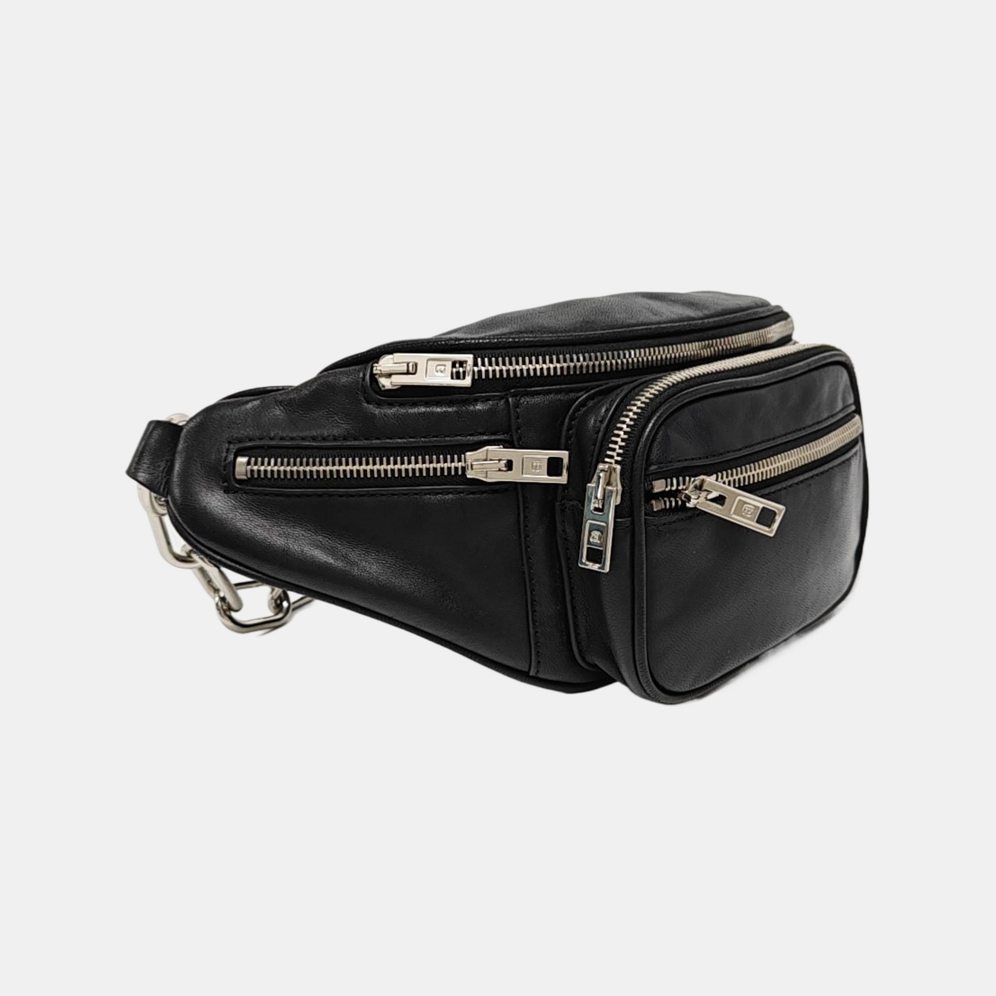 Lambskin Belt Bag Medium Black