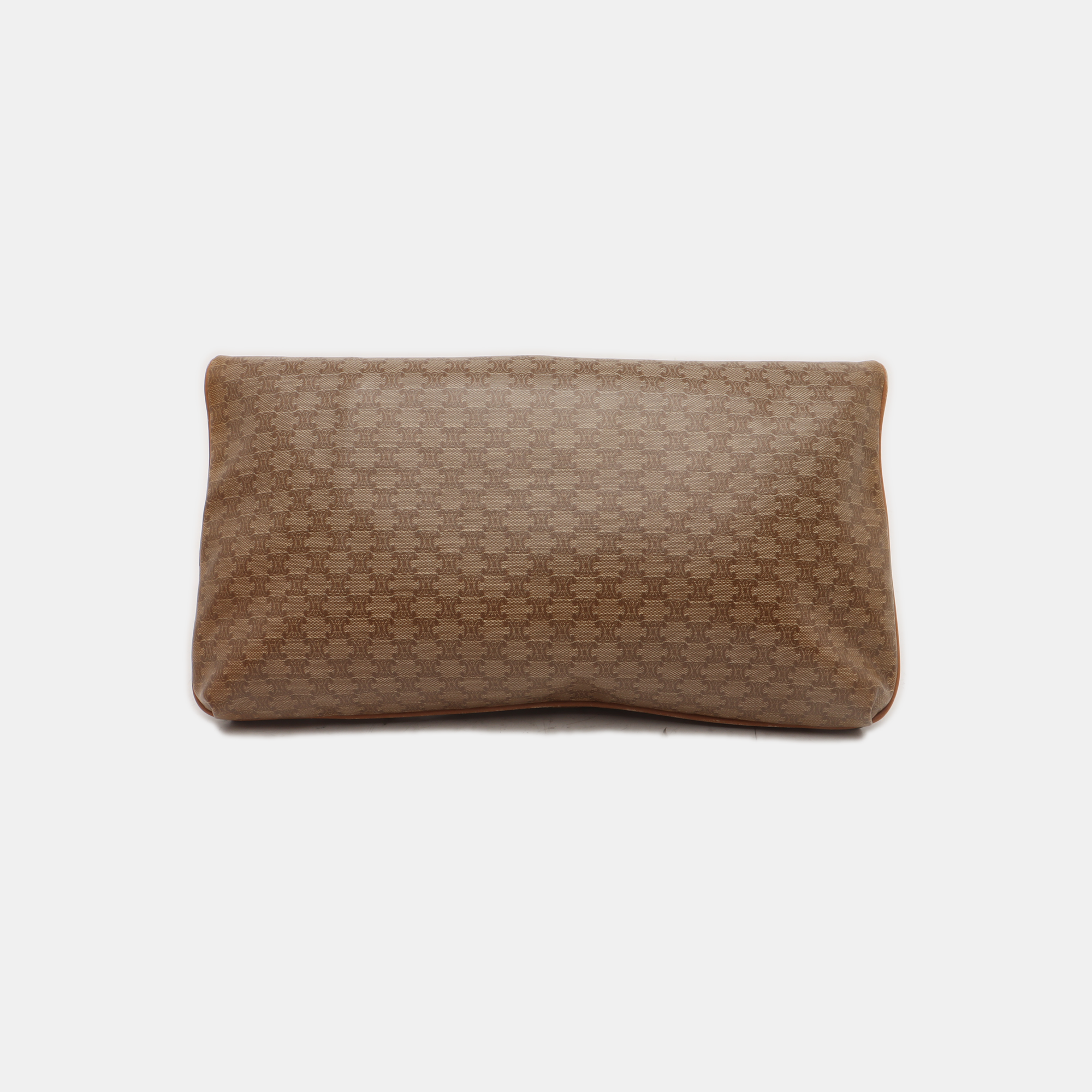 MACADAM CLUTCHES Coated Canvas Beige