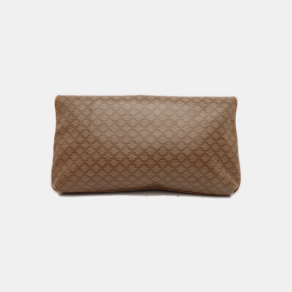 MACADAM CLUTCHES Coated Canvas Beige