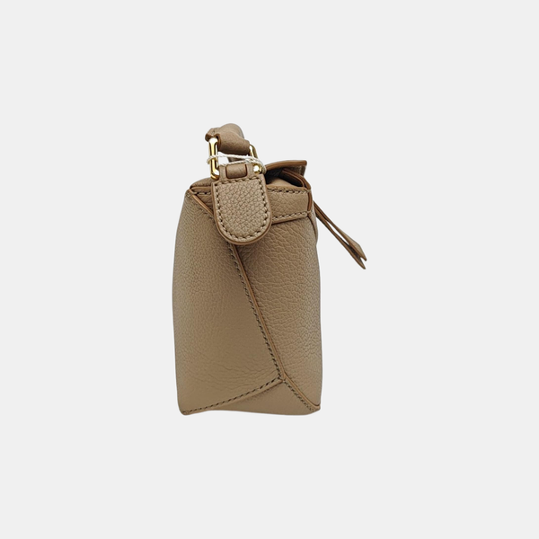 Puzzle Mini Calfskin Beige