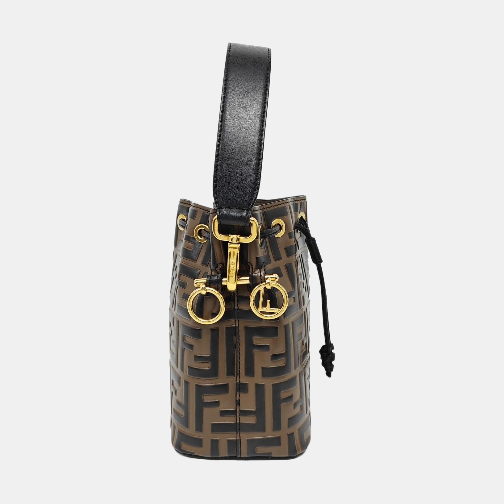 Mon Tresor Mini Monogram Calfskin Brown