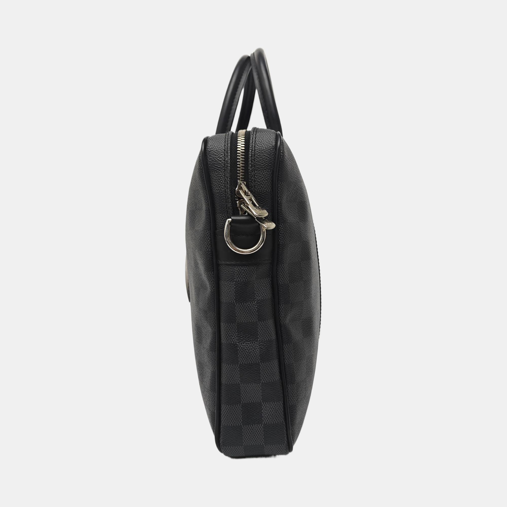 PORTE-DOCUMENTS PM Damier Graphite Coated Canvas Gray