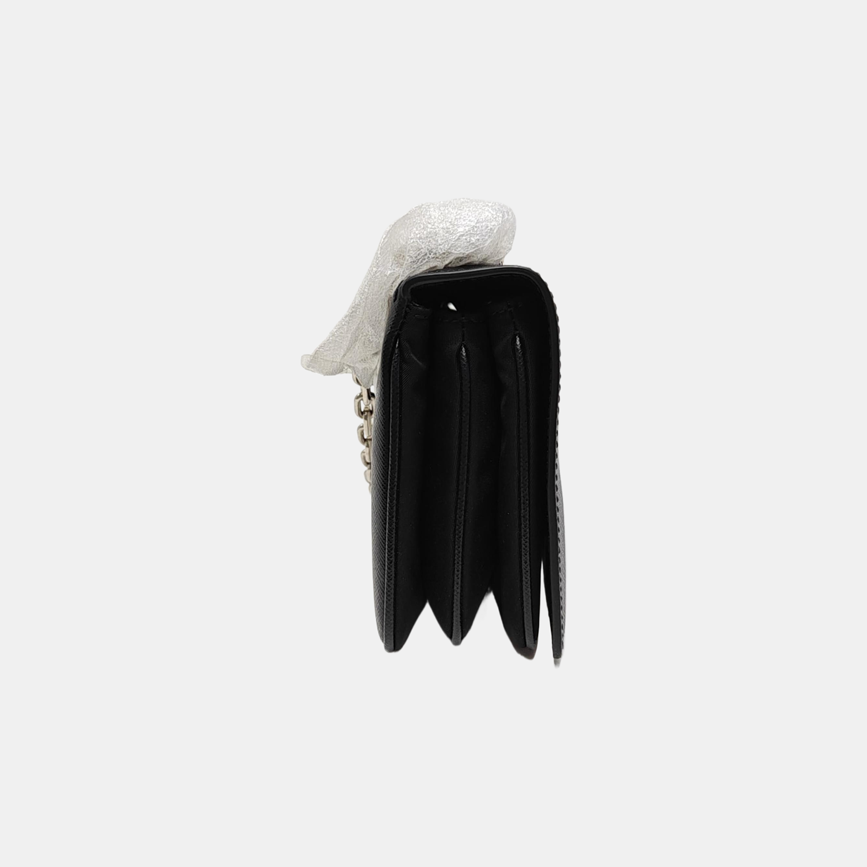 Calfskin Shoulder Bag Black
