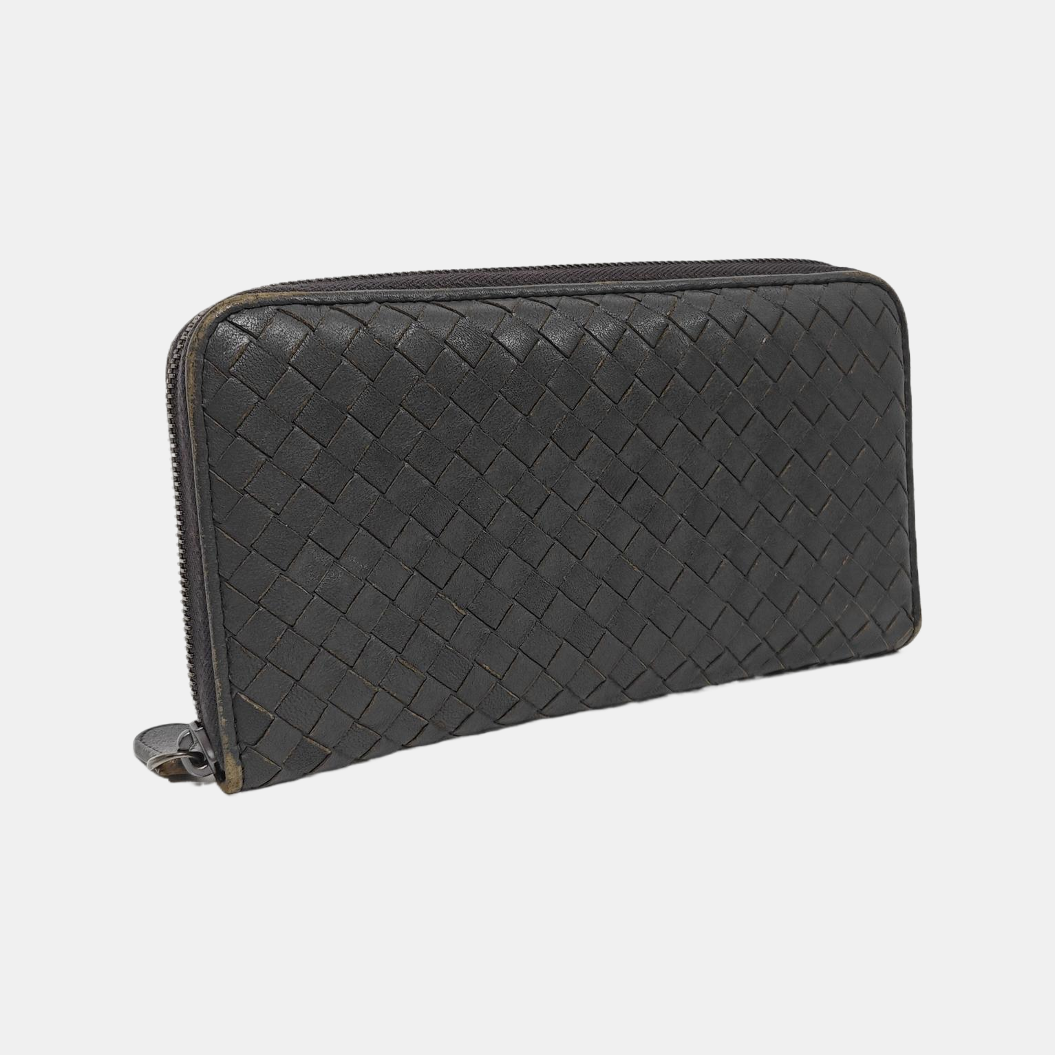 Calfskin Wallet Gray
