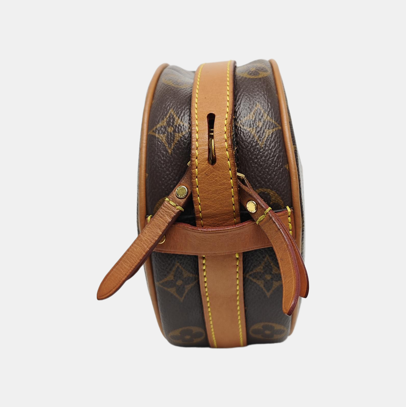 BOITE CHAPEAU PM Monogram Coated Canvas Brown