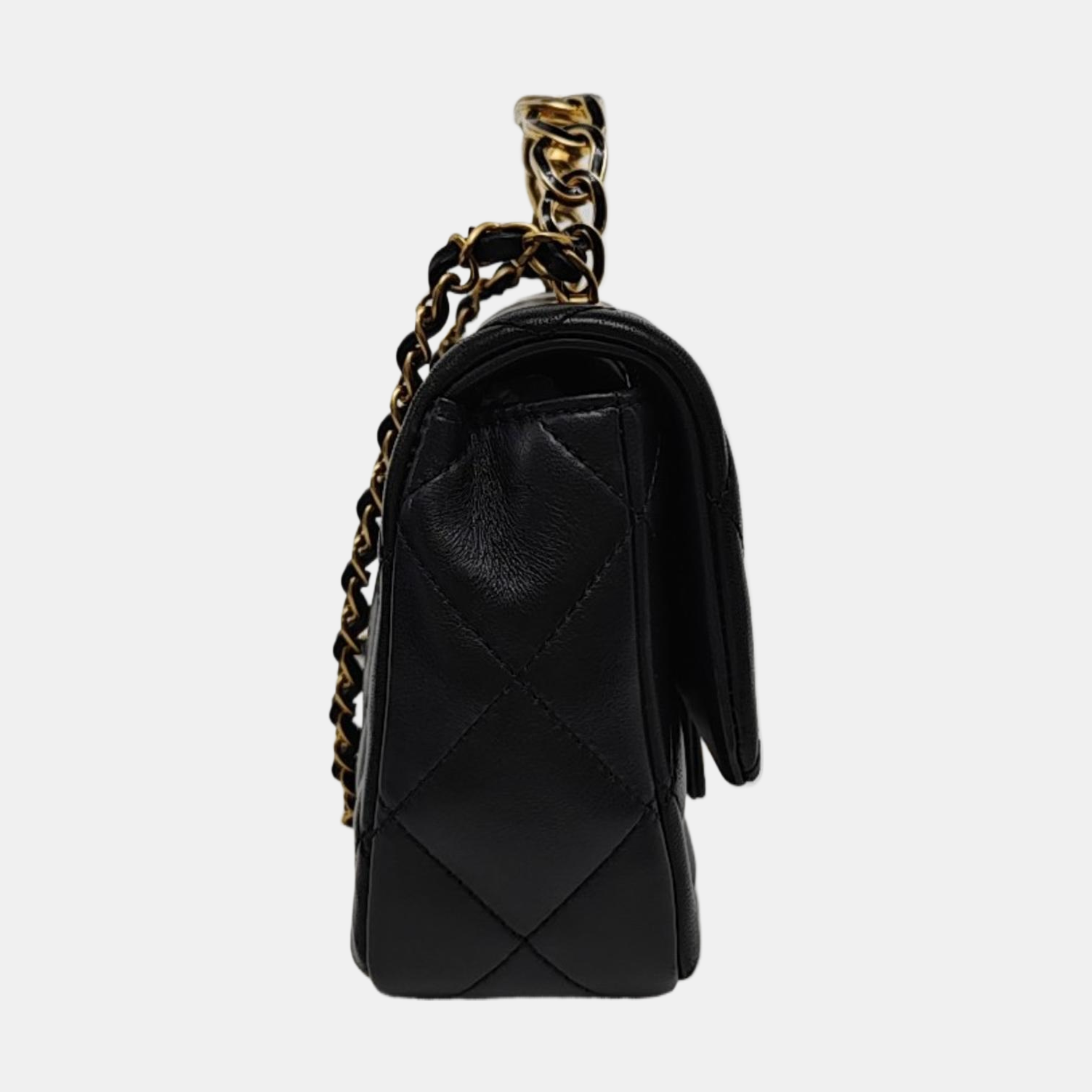 CLASSIC FLAP Mini Quilted Lambskin Black