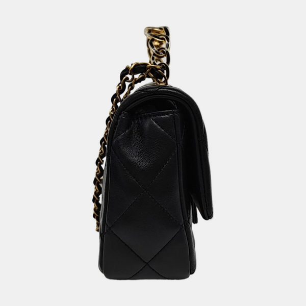 CLASSIC FLAP Mini Quilted Lambskin Black