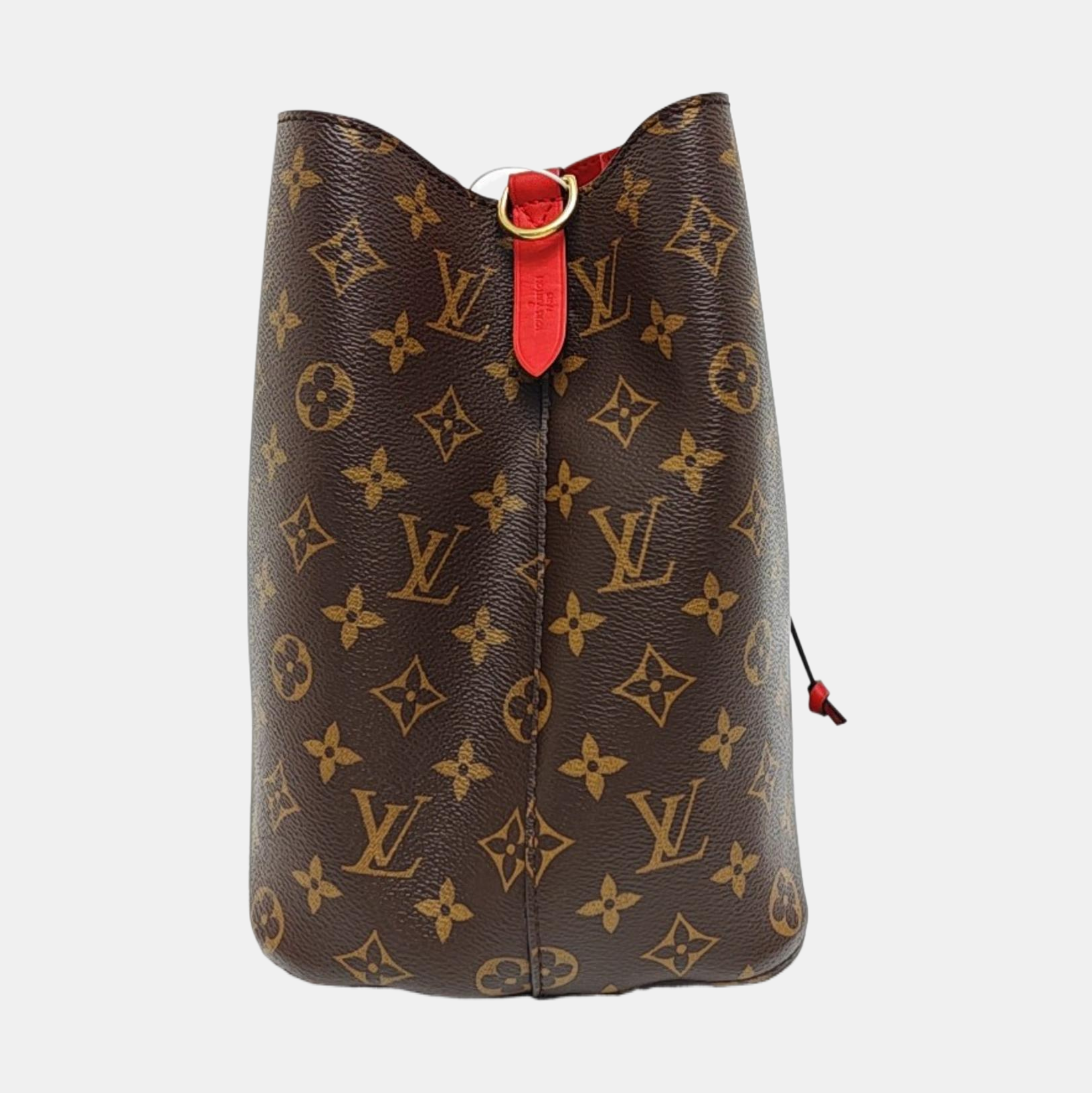 NÉONOÉ MM Monogram Coated Canvas Brown