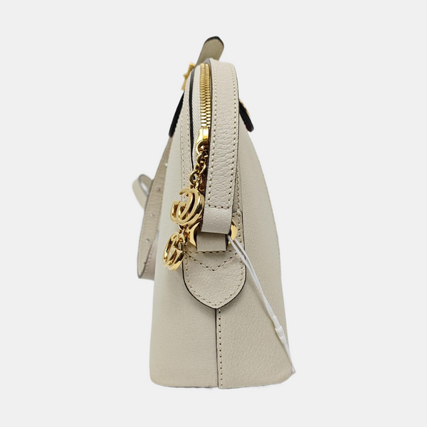 Ophidia Small Calfskin White