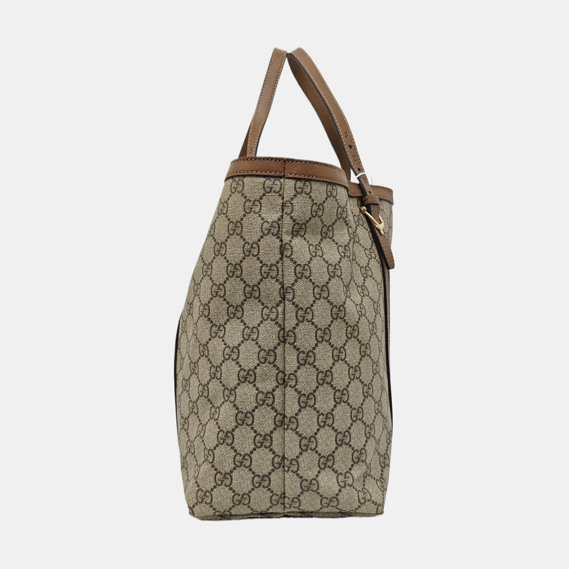 GG Supreme Monogram Coated Canvas Black