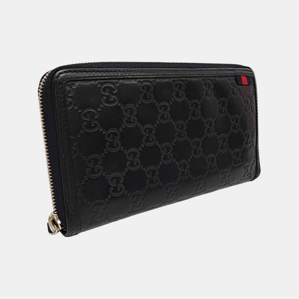 Monogram Calfskin Wallet Black