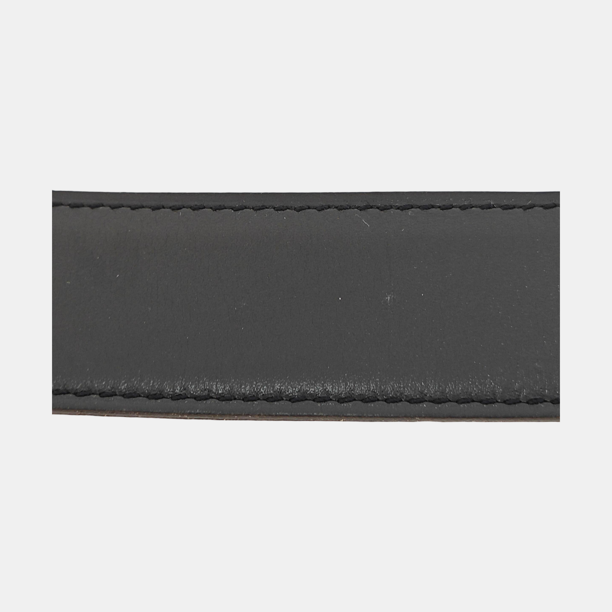 Leather Belt Orange