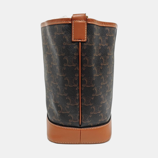 TRIOMPHE CANVAS Small Coated Canvas Brown